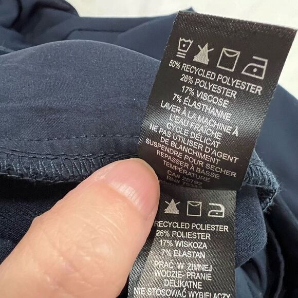 Joie Lavelle Navy Blue Wide Career Dress Pants Sz 12 Women’s - Picture 6 of 10